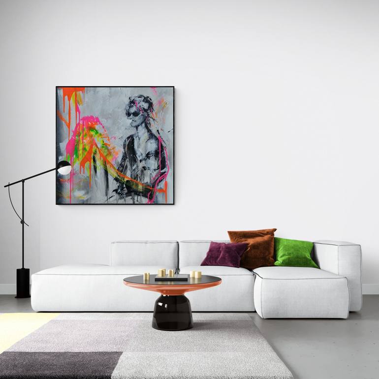 Original Figurative Women Painting by Natalia Chrosna-Seroka