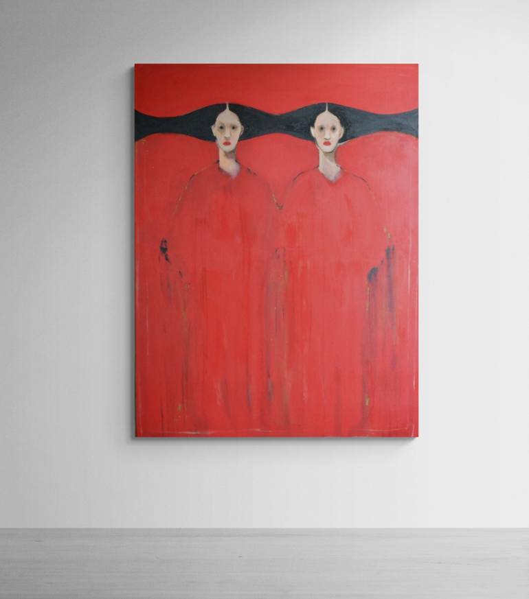 Original Abstract Women Painting by Abstract Gallery