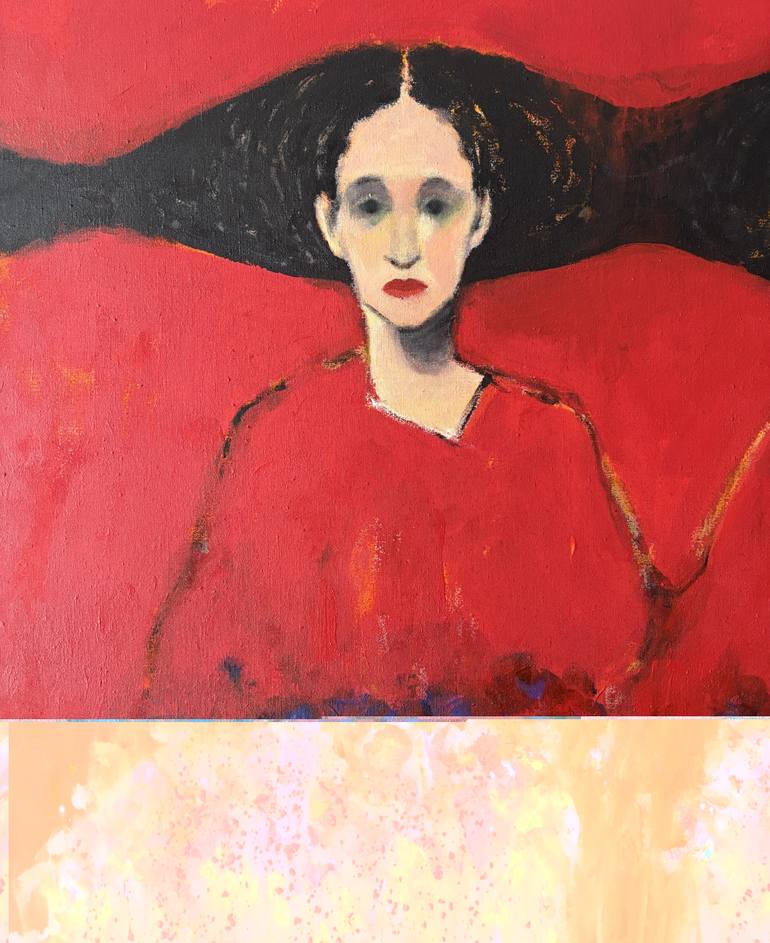 Original Abstract Women Painting by Abstract Gallery