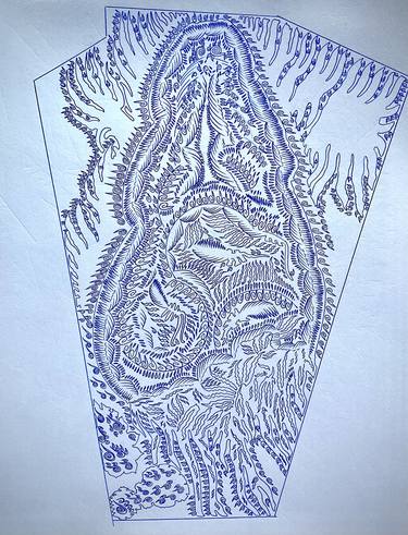 Original Conceptual Science/Technology Drawings by William  Ford Pyle