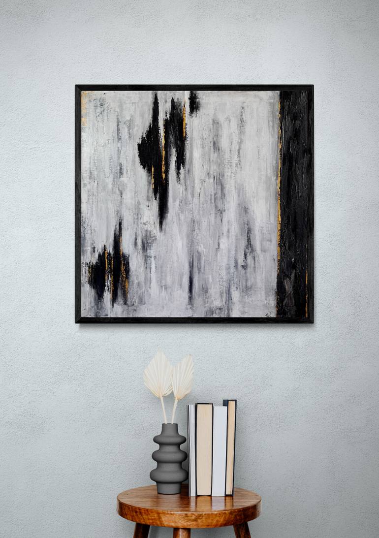 Original Minimalism Abstract Painting by Trisha Dullu