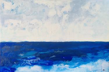 Print of Seascape Paintings by Trisha Dullu