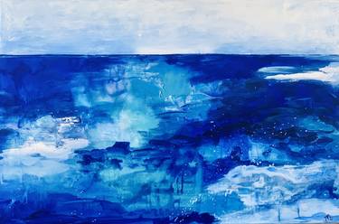 Print of Abstract Seascape Paintings by Trisha Dullu
