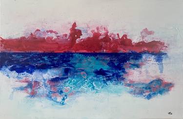Print of Abstract Seascape Paintings by Trisha Dullu