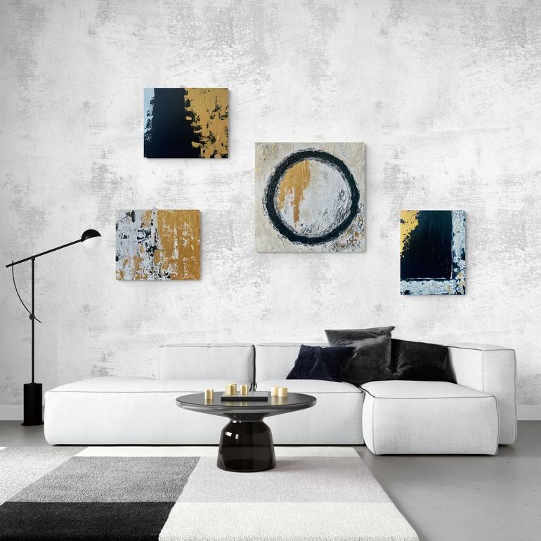 Original Conceptual Abstract Painting by Trisha Dullu