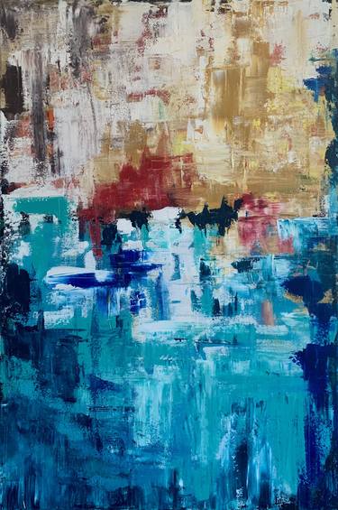 Print of Abstract Expressionism Abstract Paintings by Trisha Dullu