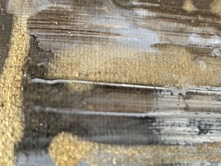 Original Art Deco Abstract Painting by Trisha Dullu