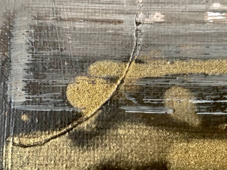 Original Art Deco Abstract Painting by Trisha Dullu