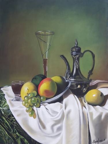 Still life with fruit. thumb