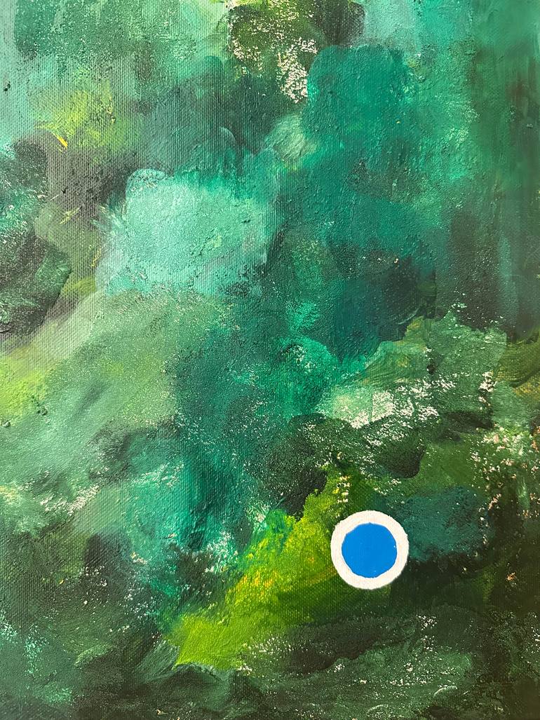 Original Abstract Nature Painting by Câline Farah