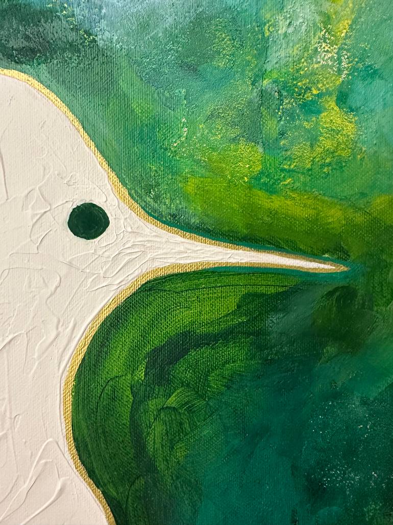 Original Abstract Nature Painting by Câline Farah