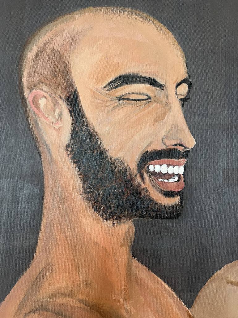 Original Portrait Painting by Eman AlRashied