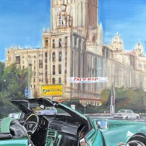 Collection Exotic Cars paintings