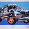 Collection Turbo chewing gum cars paintings