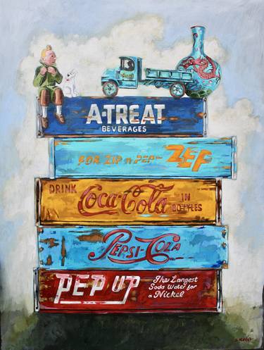Original Contemporary Still Life Painting by Grace Kotze