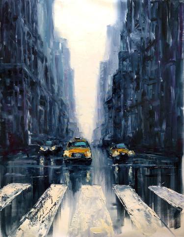Print of Fine Art Cities Paintings by Andrii Frolov