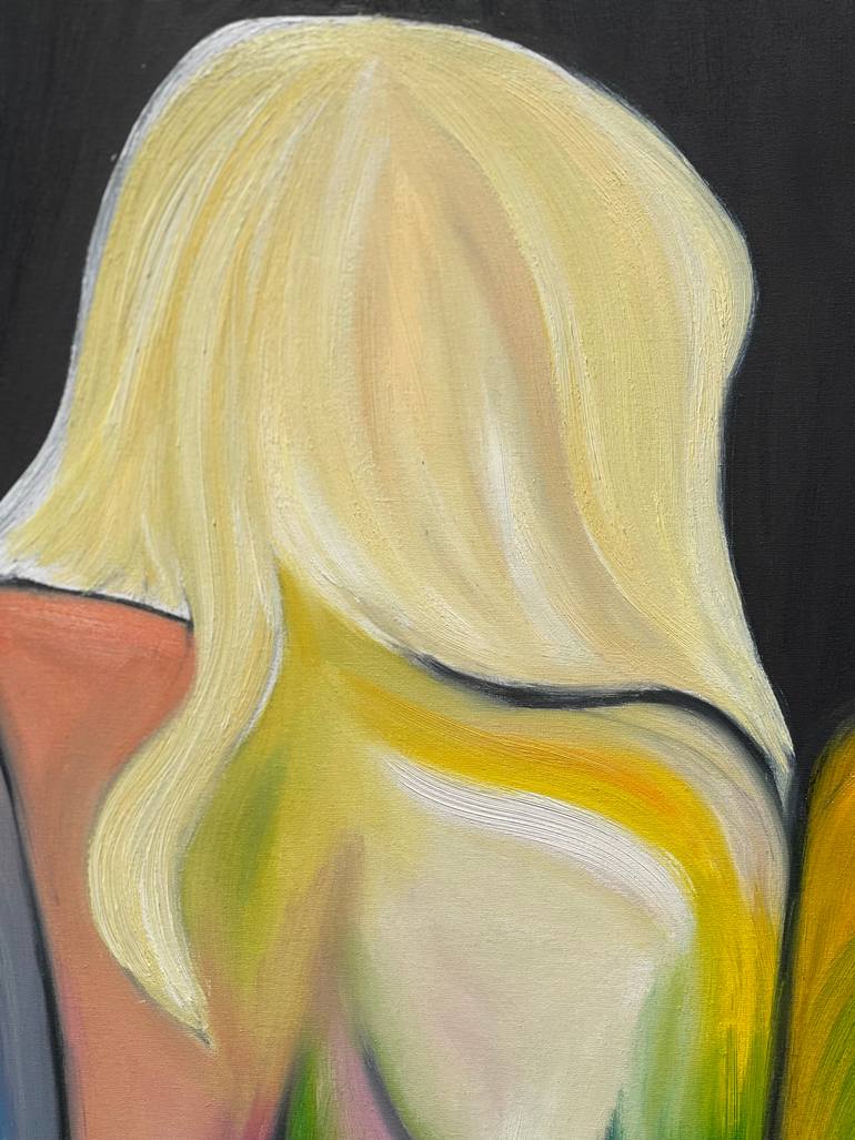 Original Abstract Body Painting by Alla Boiko