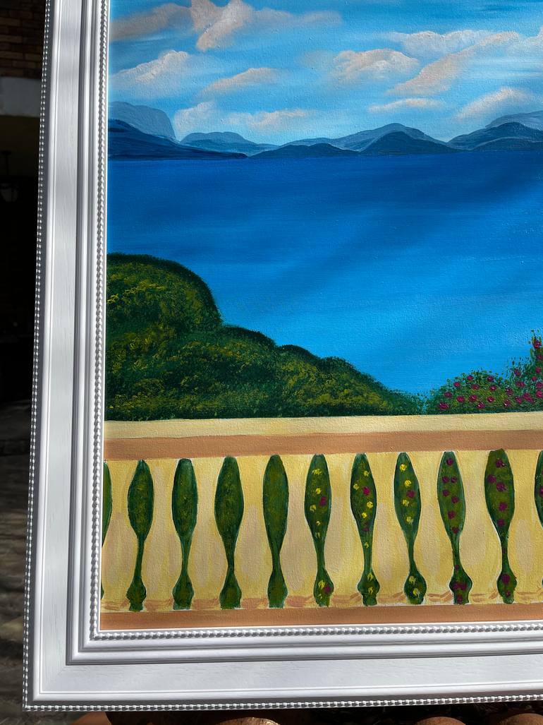 Original Modernism Beach Painting by Alla Boiko
