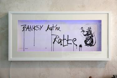 Banksy hat ´ne Ratte. (Ick hab Schwein) thumb