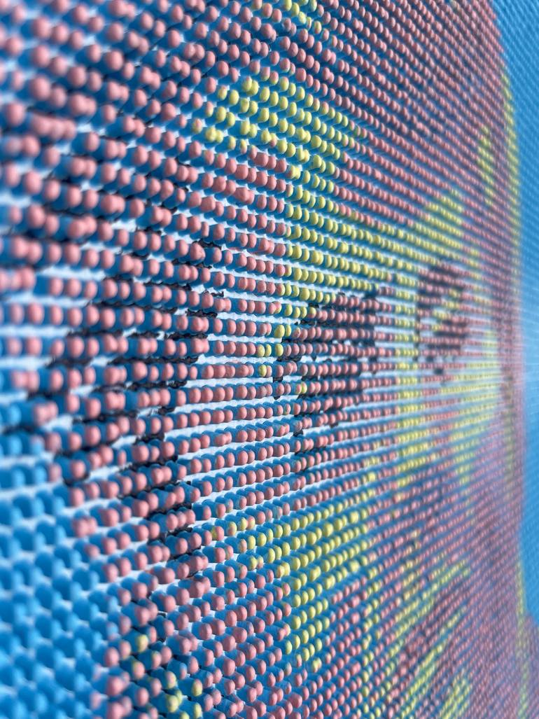 Original Abstract People Painting by Sargis Knyazyan