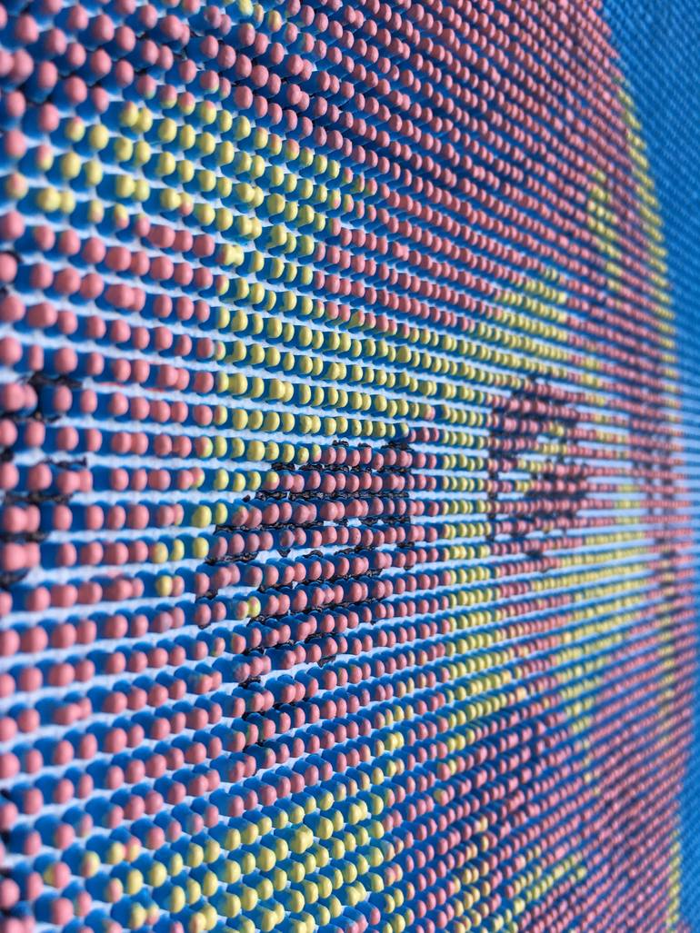 Original Abstract People Painting by Sargis Knyazyan