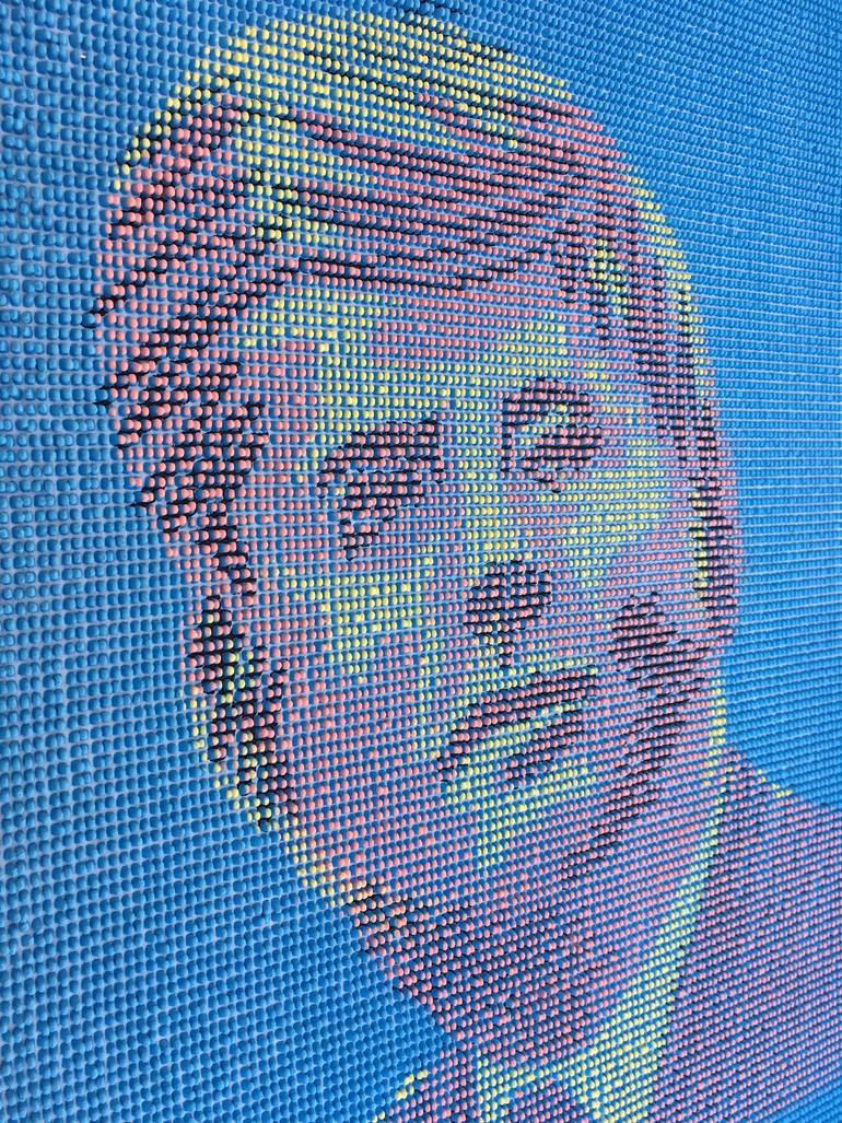 Original Abstract People Painting by Sargis Knyazyan