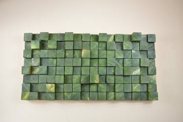 Green Wall Sculpture thumb