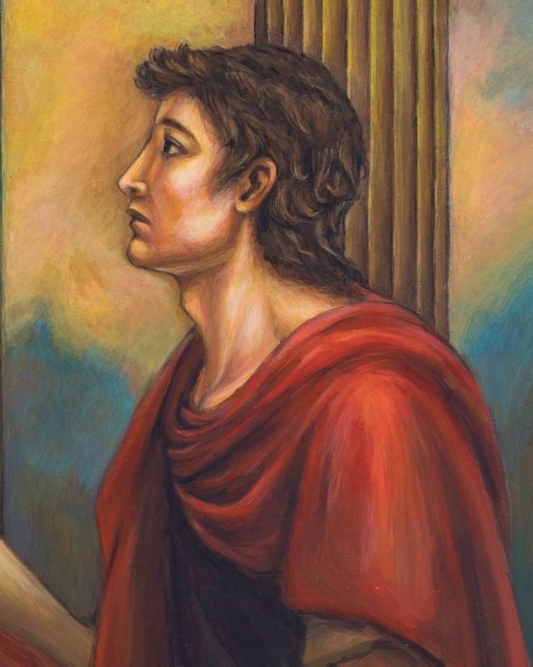 Original Baroque Classical Mythology Painting by Xiaoning Yu