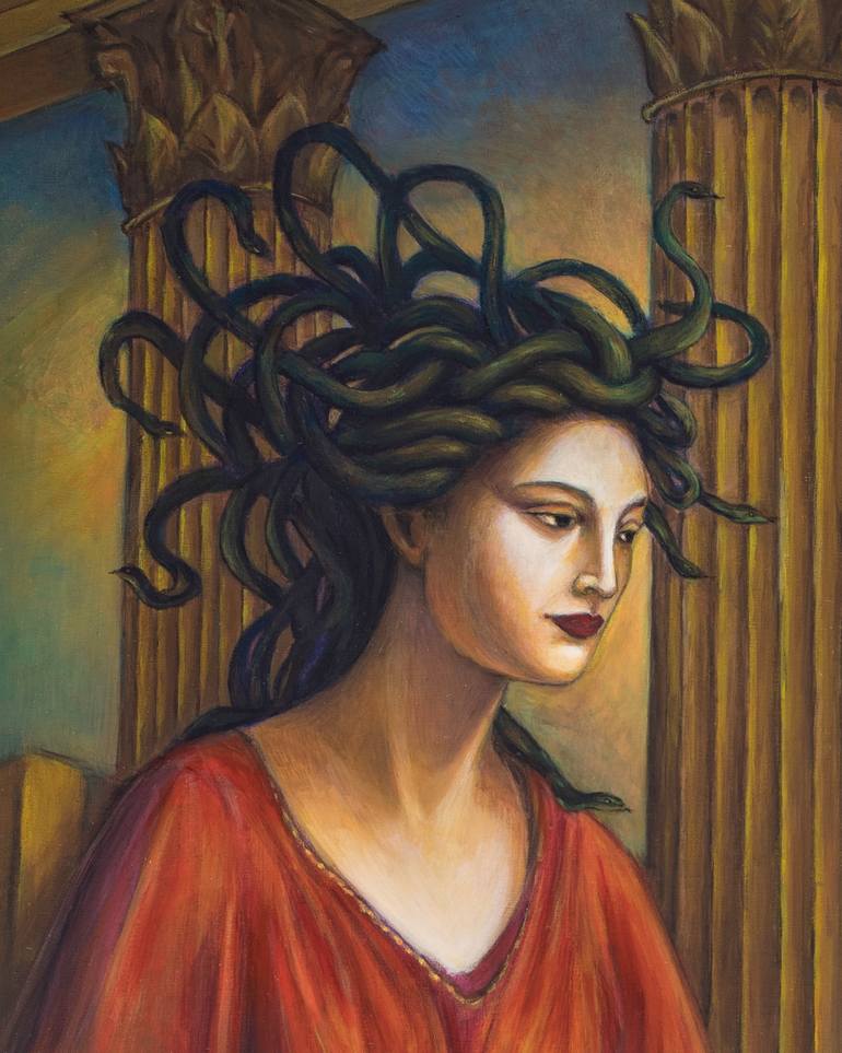 Original Baroque Classical Mythology Painting by Xiaoning Yu