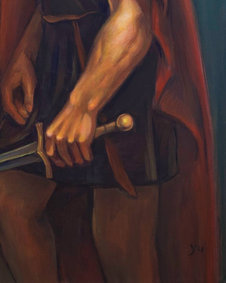 Original Baroque Classical Mythology Painting by Xiaoning Yu