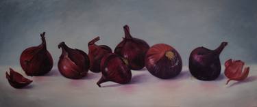 Original Figurative Food Paintings by Antje Stel