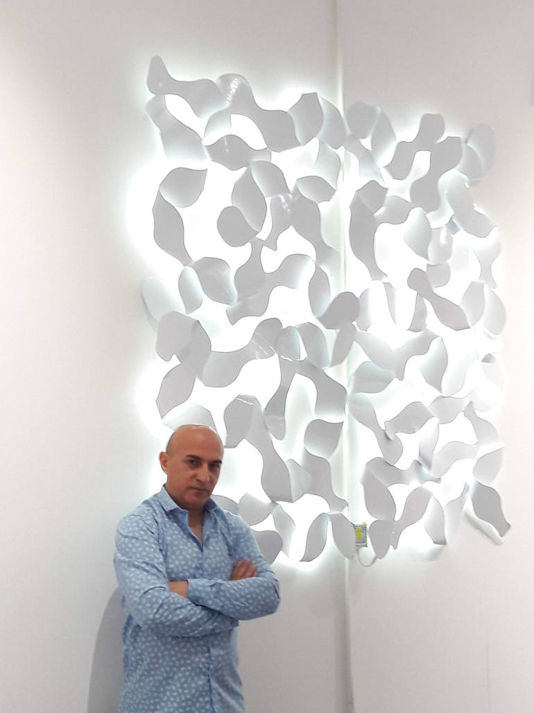 Original Contemporary Abstract Sculpture by Antonio Spinosa