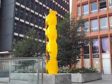 Yellow Waves Sculpture thumb