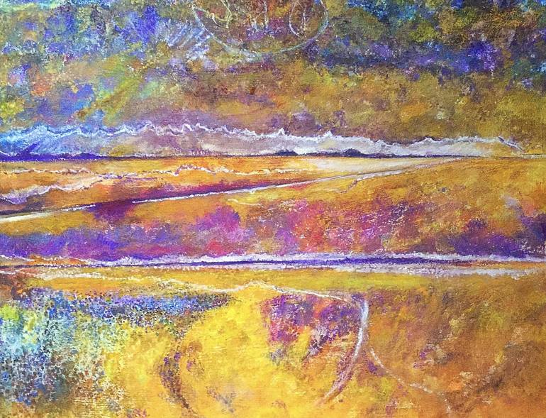 Original Abstract Painting by Delona Seserman