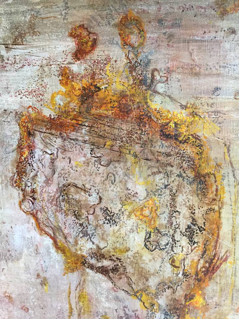 Original Abstract Expressionism Abstract Painting by Delona Seserman