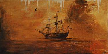 Print of Sailboat Paintings by Anushka Prasad