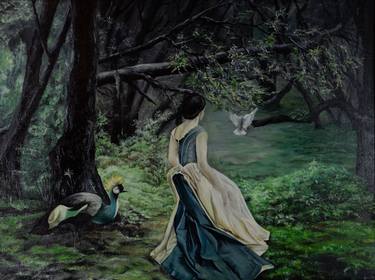 Original Realism Fantasy Paintings by Svitlana Hil-Zhuk