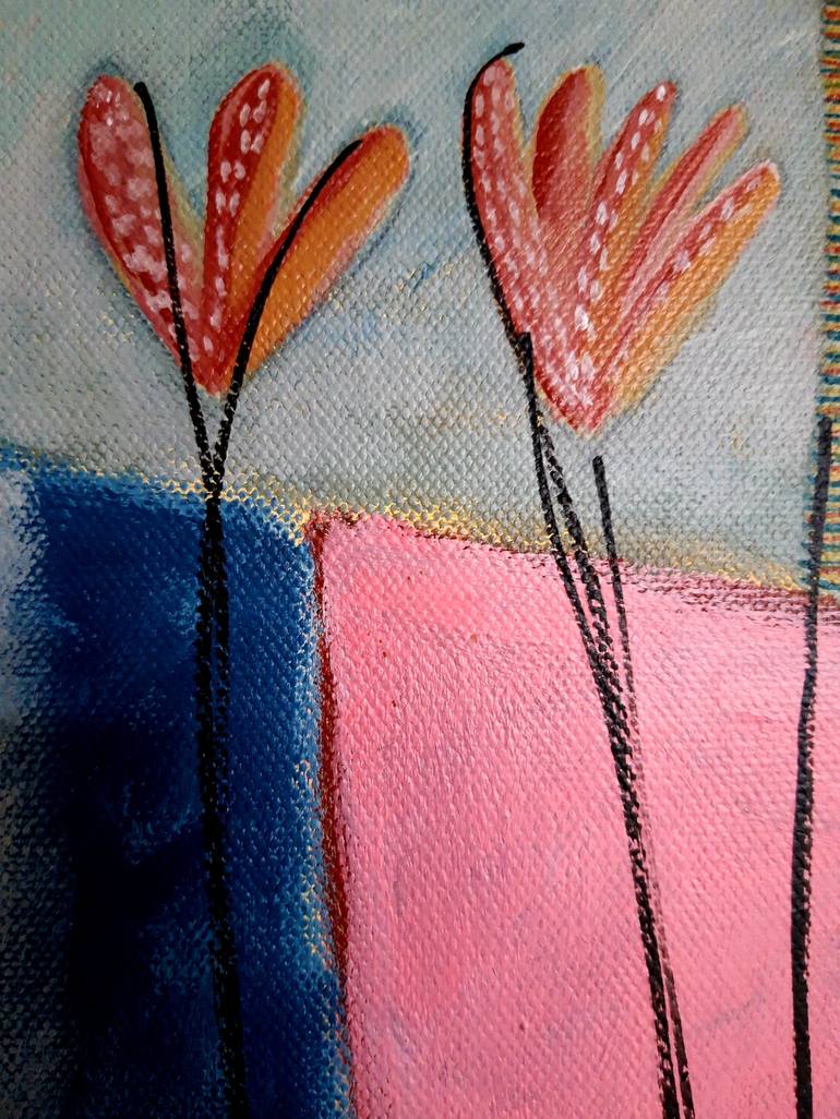 Original Expressionism Botanic Painting by Idalina Rosa