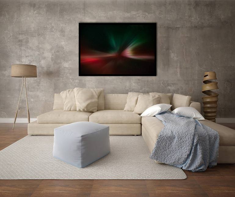 Original Abstract Expressionism Outer Space Photography by Luigi Morbidelli