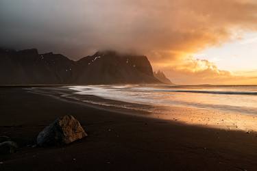 Vestrahorn at sunrise, Iceland thumb