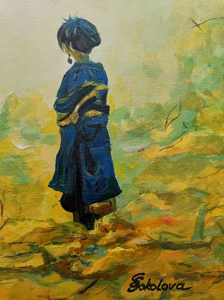 Original Contemporary Time Painting by Svetlana Sokolova