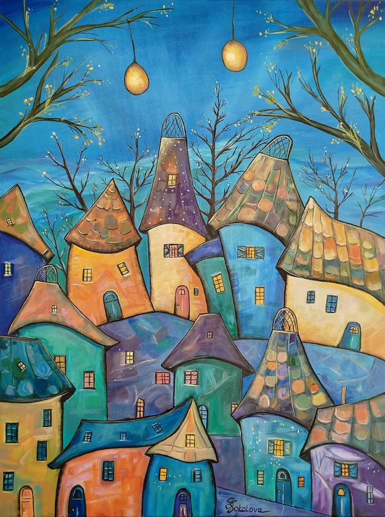 Print of Pop Art Fantasy Paintings by Svetlana Sokolova