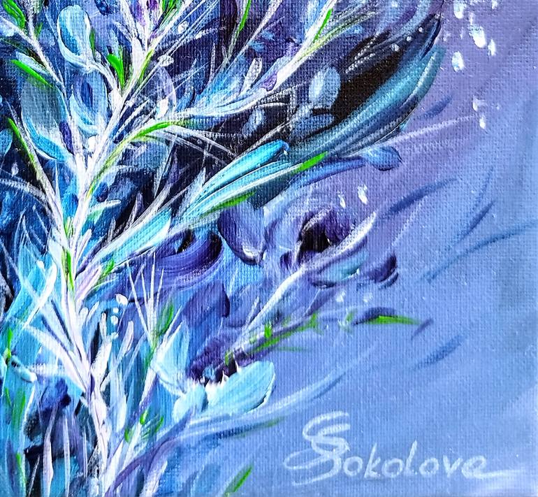 Original Abstract Expressionism Abstract Painting by Svetlana Sokolova