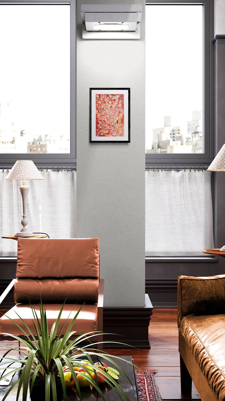 Original Abstract Expressionism Abstract Painting by Svetlana Sokolova