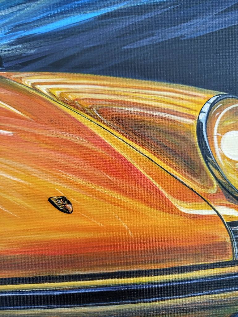 Original Pop Art Car Painting by Svetlana Sokolova