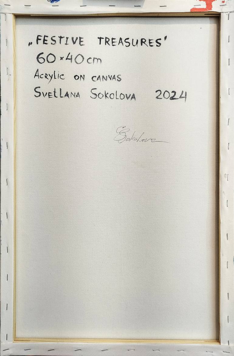 Original Abstract Expressionism Abstract Painting by Svetlana Sokolova