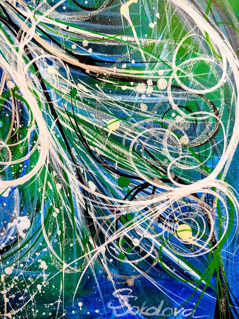 Original Abstract Expressionism Abstract Painting by Svetlana Sokolova