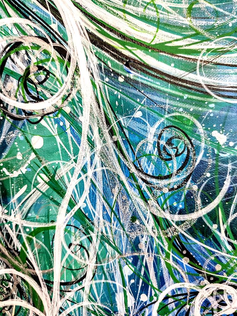 Original Abstract Expressionism Abstract Painting by Svetlana Sokolova