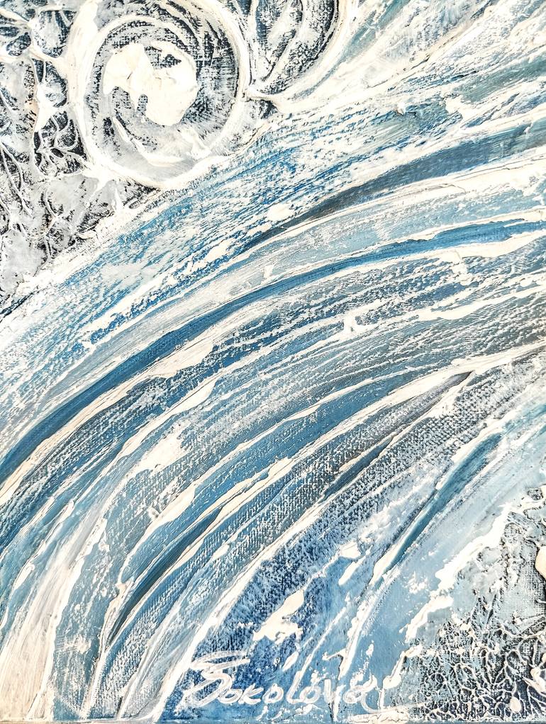 Original Abstract Expressionism Abstract Painting by Svetlana Sokolova