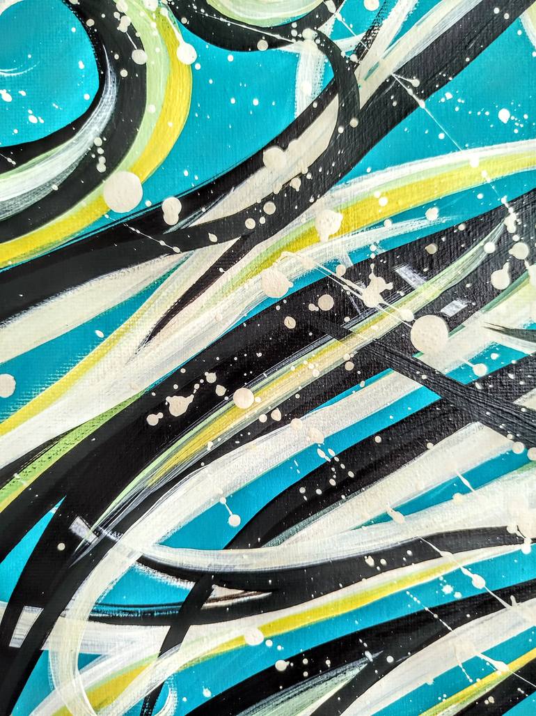 Original Abstract Expressionism Abstract Painting by Svetlana Sokolova